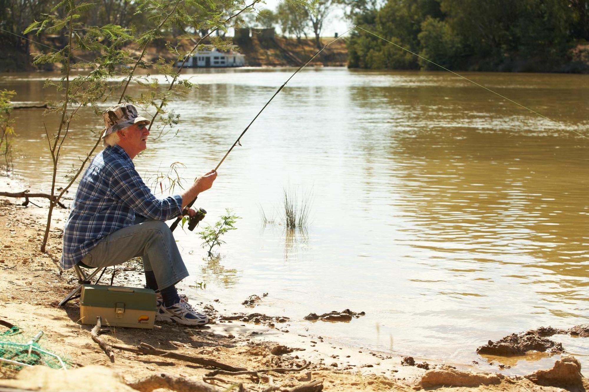 Cadell On The Murray Motel Moama Bagian luar foto